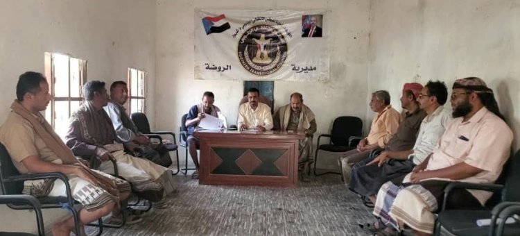 تنفيذية انتقالي الروضة تعقد اجتماعها الدوري لشهر مارس