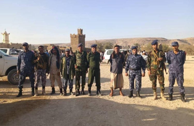 انتشار أمني في مديرية يبعث لتأمين المصليات وأماكن التجمعات خلال عيد الفطر المبارك