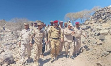 قيادات عسكرية جنوبية تزور المرابطين بجبهتي كرش وحمالة