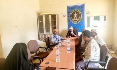 الهيئة التنفيذية لانتقالي حجر بحضرموت تعقد دورتها الاعتيادية الثالثة لشهر مارس