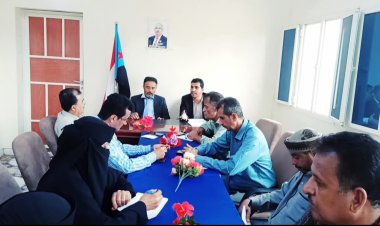 الأمانة العامة تنظم محاضرة توعوية حول لوائح المجلس الانتقالي الجنوبي في أبين