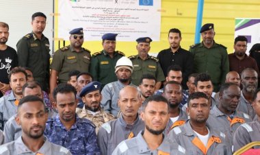 منتدى التنمية السياسية يختتم الدورة التدريبية العملية على آليات ومعدات الدفاع المدني لرجال الدفاع المدني