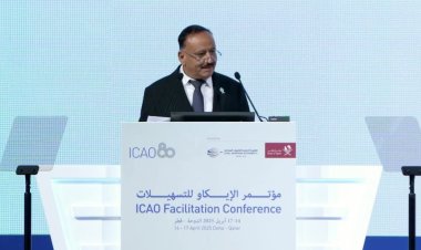 وزير النقل: نؤكد أهمية التنسيق الدولي لدعم الدول المتأثرة بالصراعات والأزمات واليمن واحدة منها لتمكينها من الانخراط الكامل في منظومة النقل الجوي العالمية