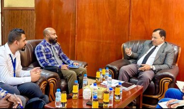 الوزير السقطري يبحث مع مدير منظمة سماريتان بيرس التدخلات في المشاريع الزراعية والسمكية