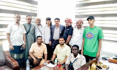 رئيس انتقالي حضرموت يلتقي قيادة انتقالي سيئون ويشيد بدورهم في إنجاح فعالية "حضرموت أولاً"