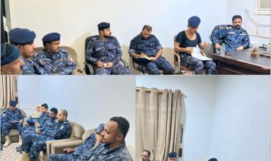 اجتماع أمني بقيادة شرطة الدوريات وأمن الطرق بوادي وصحراء حضرموت