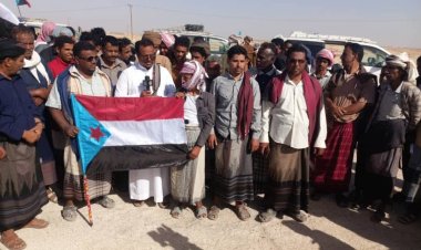 رئيس انتقالي الضليعة يهنئ العميد المحمدي على نجاح مليونية حضرموت أولًا ويشيد بمشاركة أبناء المديرية