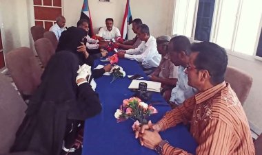 تنفيذية انتقالي أبين تناقش الوضع الأمني بالمحافظة