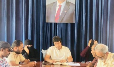 تنفيذية انتقالي المنصورة تستعرض الملف الخدمي والأمني بالمديرية