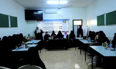 الأمانة العامة تختتم ورشتين تدريبيتين في الصناعات الحرفية لفتيات من ذوي الاحتياجات والأسر المتعففة بالعاصمة عدن