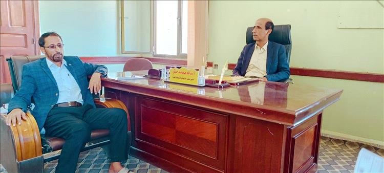 مدير مكتب التربية شبوة يلتقي بمديرو الإدرات التربوية نصاب وميفعة والمركز التعليمي بجباه لمناقشة التحضيرات لاختبارات مرحلة النقل