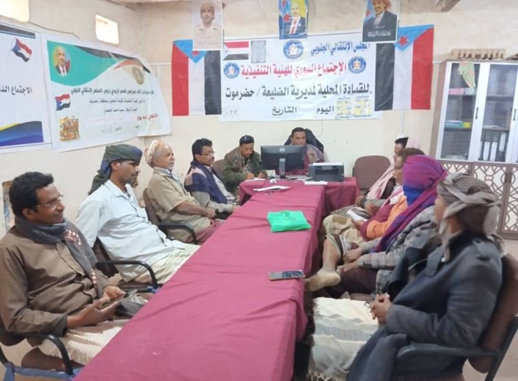 رئيس انتقالي الضليعة يؤكد استعداد أبناء المديرية للمشاركة في فعالية حضرموت أولاً بالمكلا