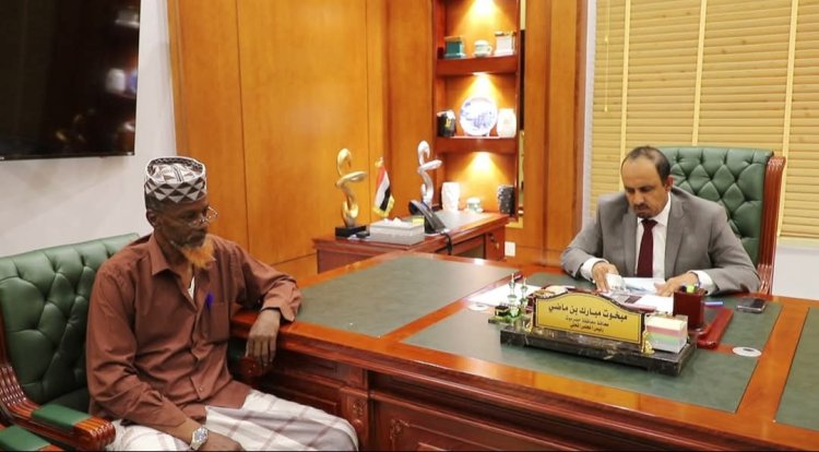 المحافظ بن ماضي يؤكد تماسك المجتمع الحضرمي