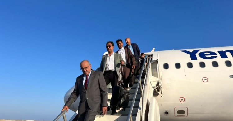 الكثيري وباعوم يصلان المكلا للمشاركة في فعالية حضرموت أولًا بالمكلا