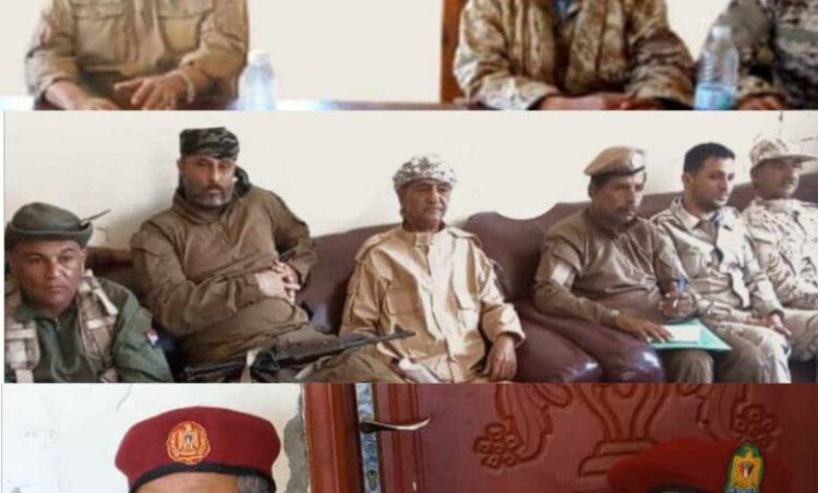 محافظ الضالع يرأس اجتماعًا عسكريًا مع القادة العسكريين باللواء 33 مدرع في معسكر الجرباء