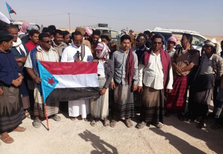 رئيس انتقالي الضليعة يهنئ العميد المحمدي على نجاح مليونية حضرموت أولًا ويشيد بمشاركة أبناء المديرية