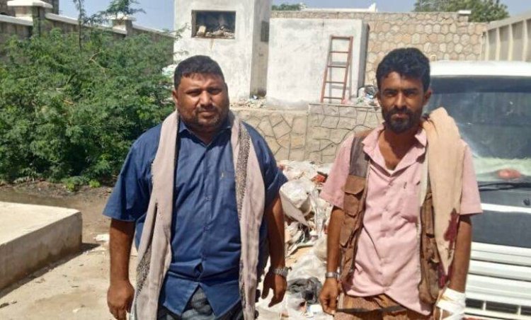 انتقالي أحور يلتقي مدير صندوق النظافة بالمديرية