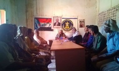 القيادة المحلية لانتقالي الوضيع تعقد اجتماعها الموسع للفصل الأول من العام الجاري