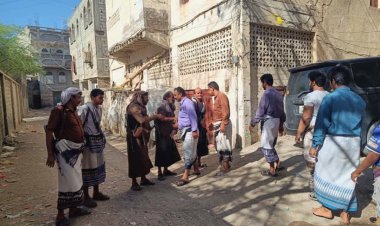 رئيس تنفيذية انتقالي عين يقدم واجب العزاء لأسرة الفقيد محمد حقاش