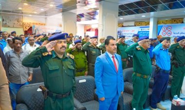 تدشين فعاليات أسبوع المرور العربي الموحد بوادي حضرموت تحت شعار "تمهل ... أمامك حياة"