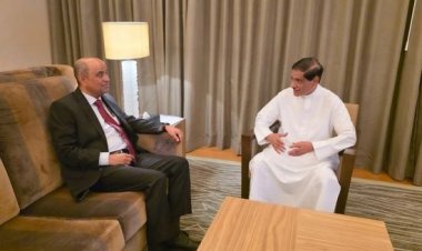 البحسني يهنئ سالم صالح بتوليه منصب رئاسة الوزراء