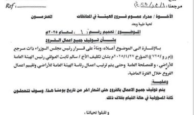 العولقي يوجه بتوقيف العمل في فروع الهيئة العامة للأراضي والتخطيط العمراني بالمحافظات