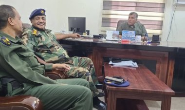 العميد المنهالي يزور إدارة البحث الجنائي ويشيد بجهودها في ضبط المخالفين