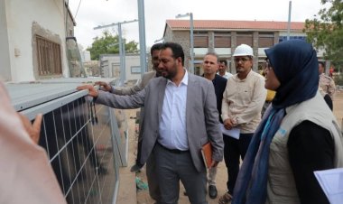 وزير التربية يطلع على سير العمل في تنفيذ مشروع منظومة الطاقة الشمسية المتكاملة لديوان الوزارة