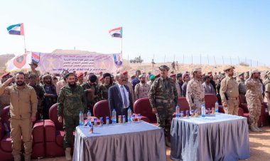 رئيس تنفيذية انتقالي شبوة يشهد اختتام دورة المهارات والتدريب القتالي للواء السادس صاعقة