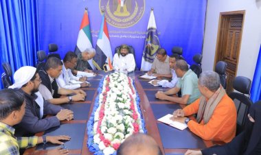 تنفيذية انتقالي وادي وصحراء حضرموت تناقش التحديات الأمنية والخدمية التي تواجه المواطنين