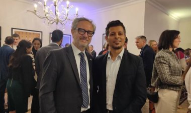 ممثل المجلس الانتقالي يشارك في "يوم أوروبا" بعمان ويبحث مستجدات الوضع مع دبلوماسيين دوليين