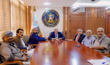 الكثيري يرأس الاجتماع الأول للجنة التحضيرية لمجلس شيوخ الجنوب العربي