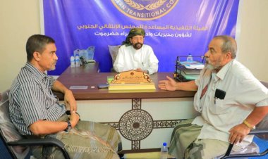 انتقالي وادي وصحراء حضرموت يبحث سبل دعم الاتحاد التعاوني الزراعي الجنوبي