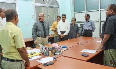 كنترول حضرموت يدشن عملية تصحيح دفاتر الإجابة لاختبارات شهادة الثانوية العامة للعام الدراسي 2024 – 2025م