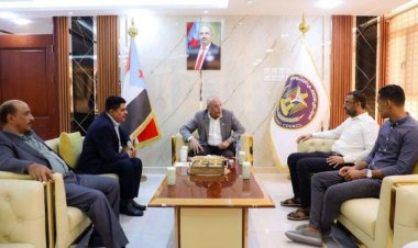 الكثيري يطّلع على الخطط والبرامج المستقبلية للهيئات التنفيذية للمجلس الانتقالي بمحافظة حضرموت