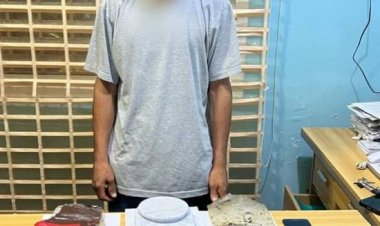 القبض على تاجر مخدرات في عدن بحوزته كيلو حشيش