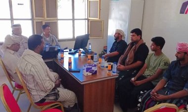 رئيس تنفيذية انتقالي المسيلة يلتقي بقيادة مركزي رخوت الغربية ويبحث سبل تطوير الأداء التنظيمي والخدمي .