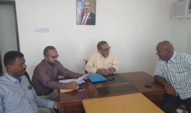 رئيس تنفيذية منسقية الانتقالي بجامعة أبين يلتقي مساعد نائب رئيس الجامعة للشؤون الأكاديمية