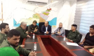 مدير أمن لحج العميد ناصر الشوحطي يستقبل نائب وزير الصناعة والتجارة: الأمن شريك التنمية ومظلة الأمان للجميع