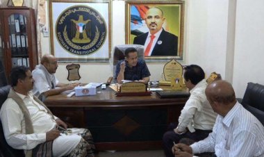 رئيس تنفيذية انتقالي لحج يطلع على جهود السلطة المحلية في مديرية كرش