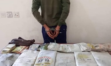 قوات دفاع شبوة تضبط كمية كبيرة من مادة الحشيش المخدر متجه الى العاصمة عدن