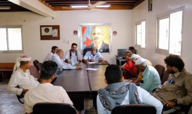 تنفيذية انتقالي غيل باوزير تؤكد وقوفها إلى جانب المواطنيين في قضاياهم الخدمية