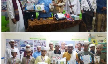 منتدى أحور يكرم الفائزين والمشاركين في دوري تنس الطاولة لطلاب حلقات المساجد