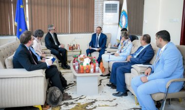 وزير النقل يبحث مع بعثة سفراء الاتحاد الأوروبي اوجه التعاون المشترك بمجال دعم قطاعات النقل