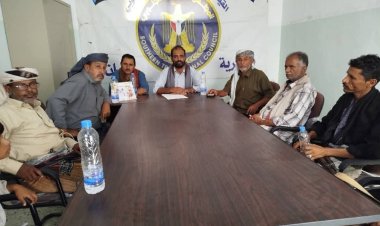 تنفيذية انتقالي حبان تعقد اجتماعها الدوري لشهر مايو