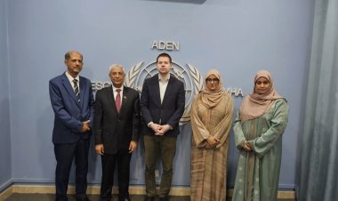 فريق الحوار الوطني الجنوبي يلتقي مدير مكتب المبعوث الأممي في العاصمة عدن