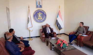 رئيس تنفيذية انتقالي شبوة يلتقي قيادة فرع المفوضية الجنوبية المستقلة للشفافية ومكافحة الفساد بالمحافظة