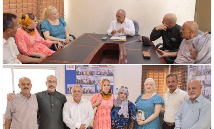 وفد جزائري يطلع على نشاط نقابة الصحفيين والإعلاميين الجنوبيين