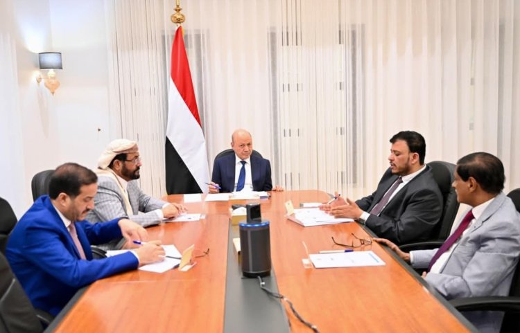 مجلس القيادة الرئاسي يناقش التطورات المحلية والإقليمية