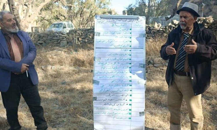 عقد الجلسة التمهيدية الأولى لمدرسة المزارعين الحقلية لمحصول البن مجموعة الصلولة وادي ذي ناخب لبعوس يافع